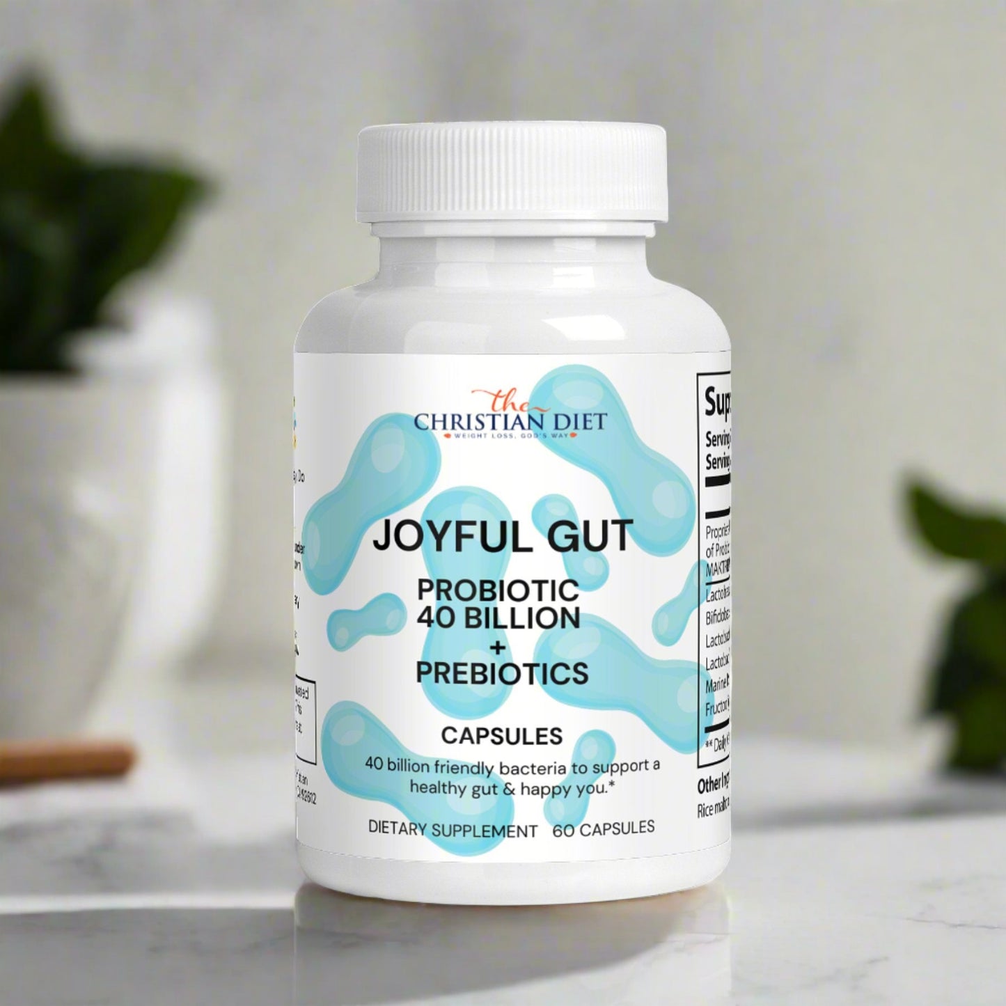 Joyful Gut (Probiotic 40 Billion + Prebiotics)