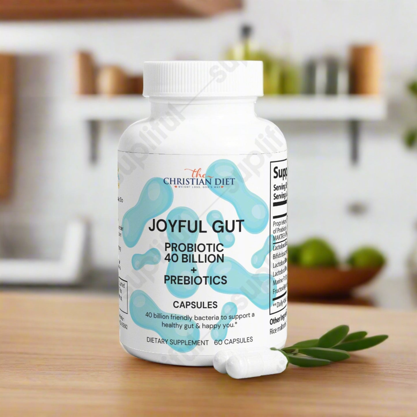 Joyful Gut (Probiotic 40 Billion + Prebiotics)