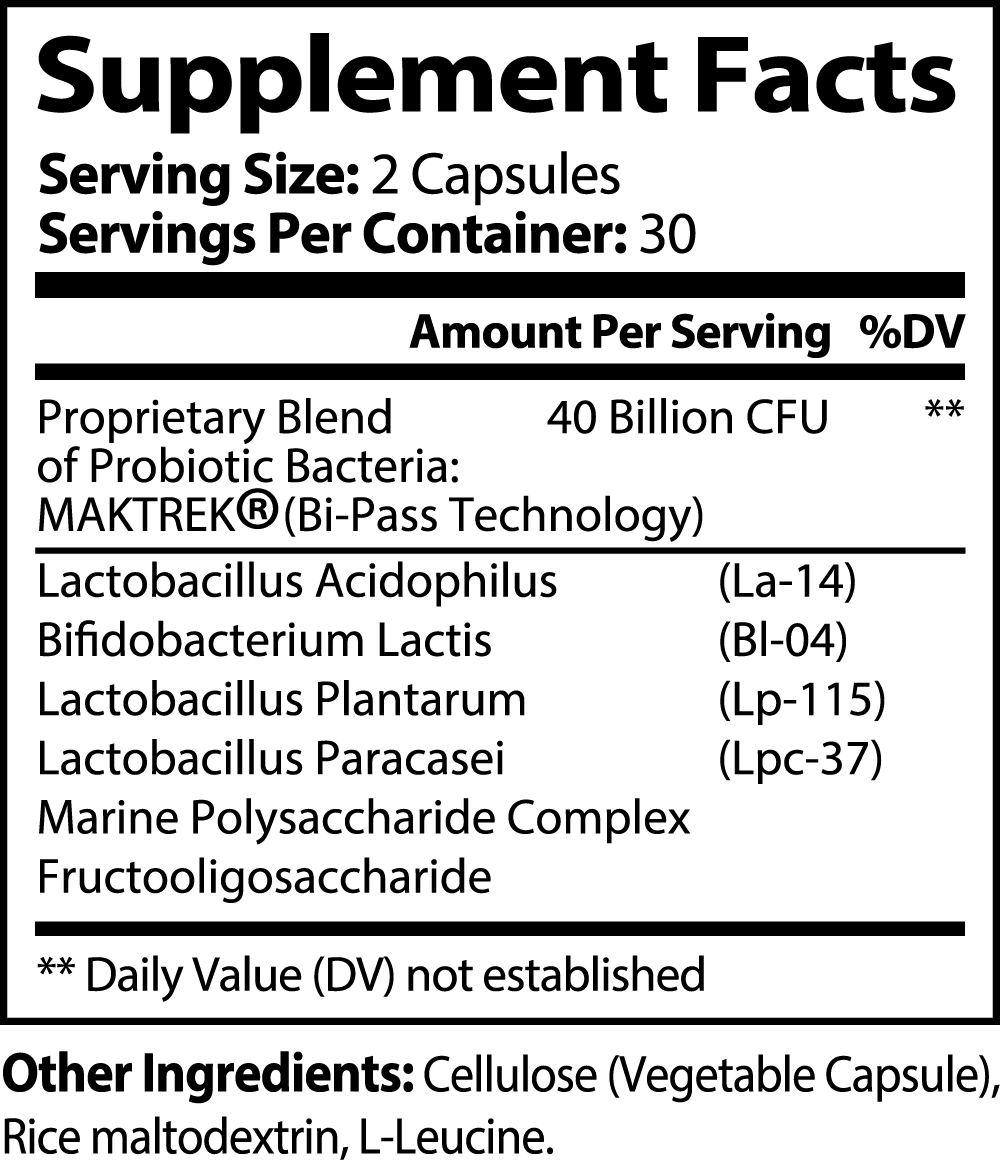 Joyful Gut (Probiotic 40 Billion + Prebiotics)