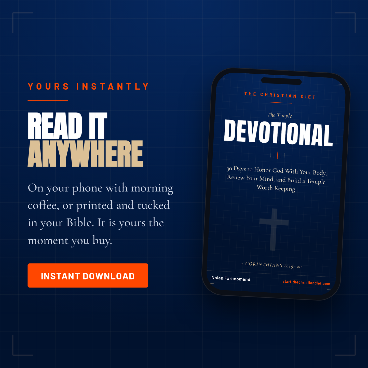 The Temple Devotional: 30 Days to Honor God With Your Body