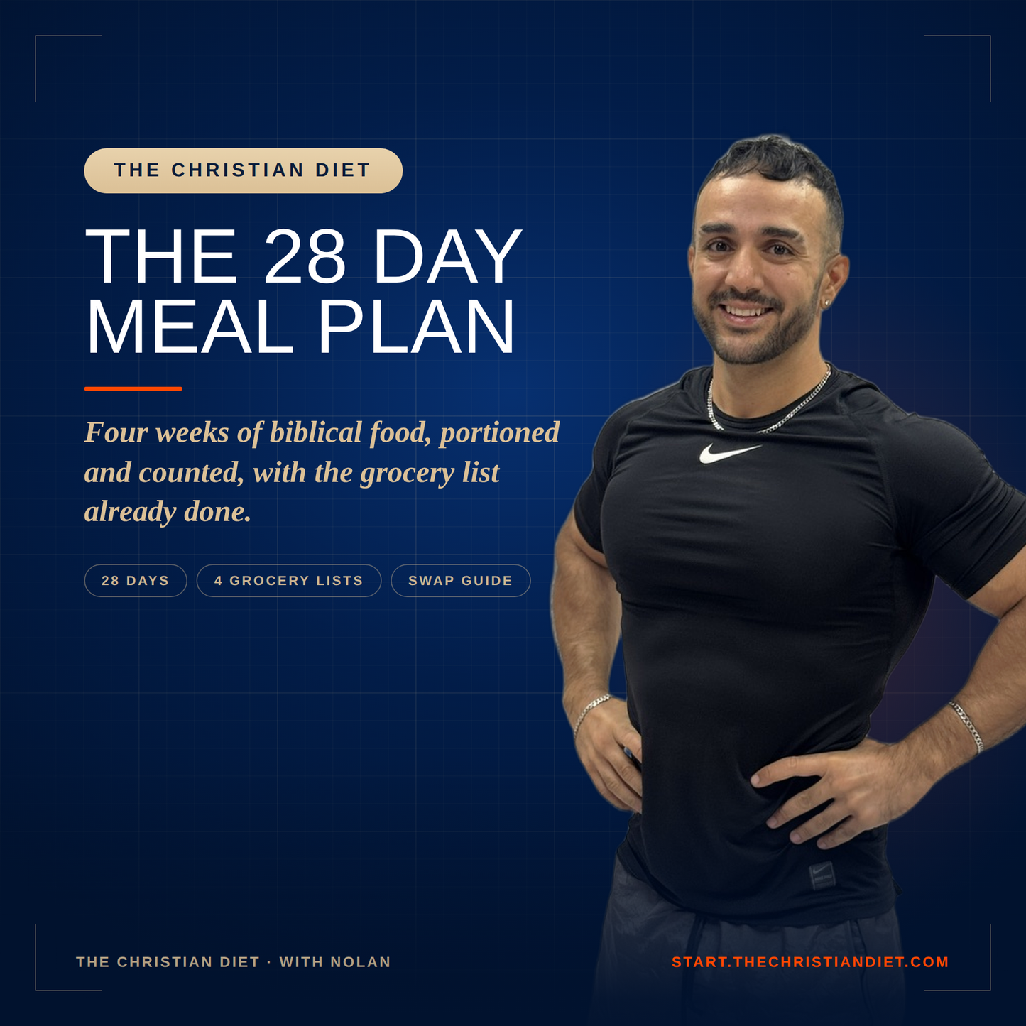 28-day Biblical Meal Plan + Grocery List