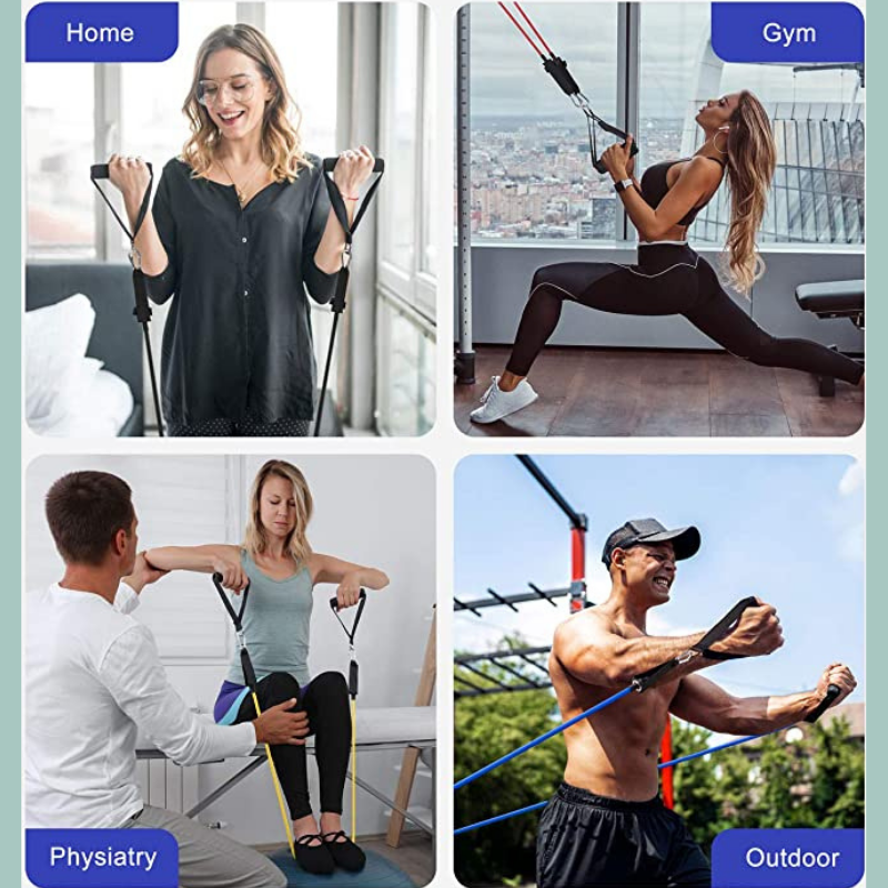 The Christian Diet Resistance Bands Complete Exercise Bundle