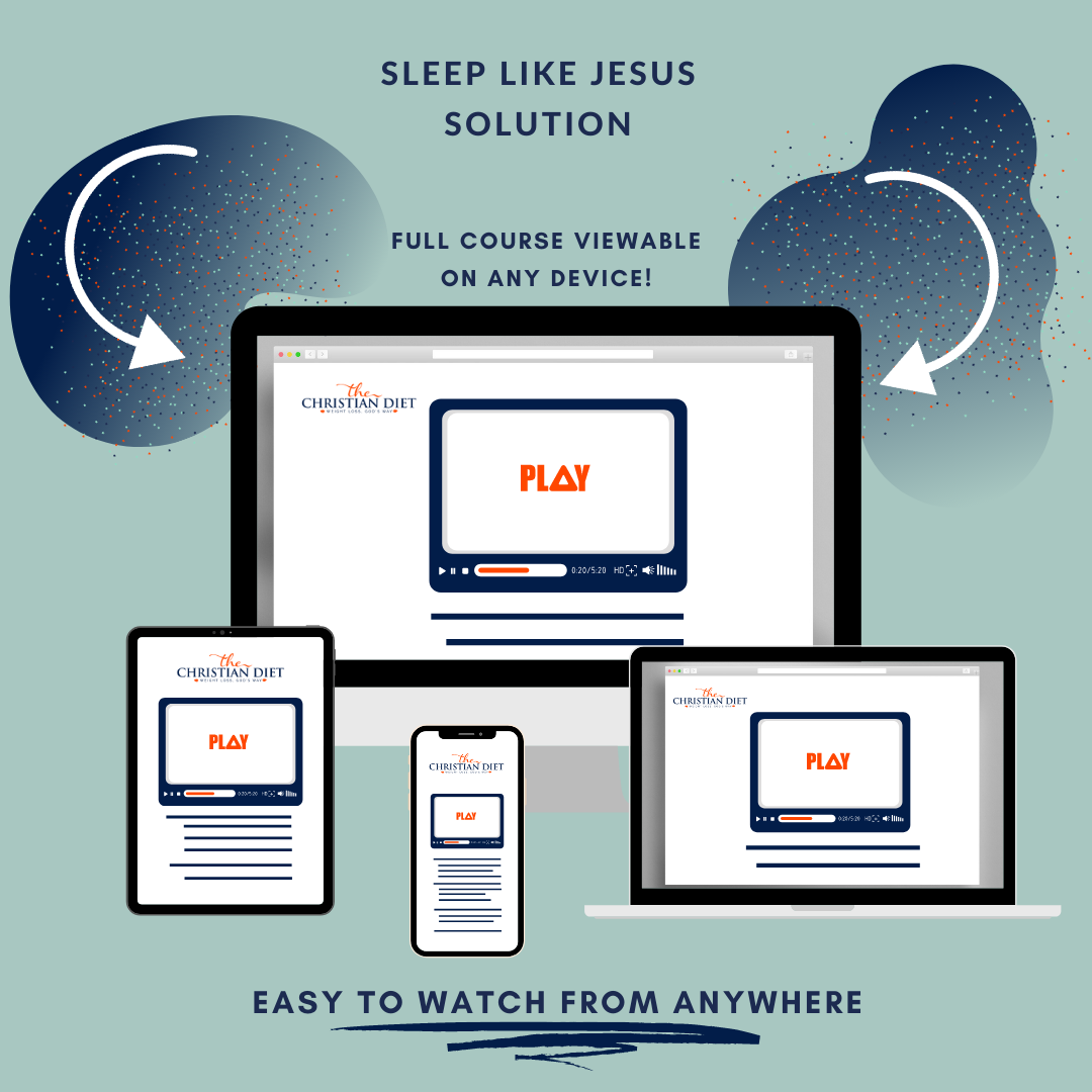 The Christian Diet™️ - Sleep Like Jesus Solution